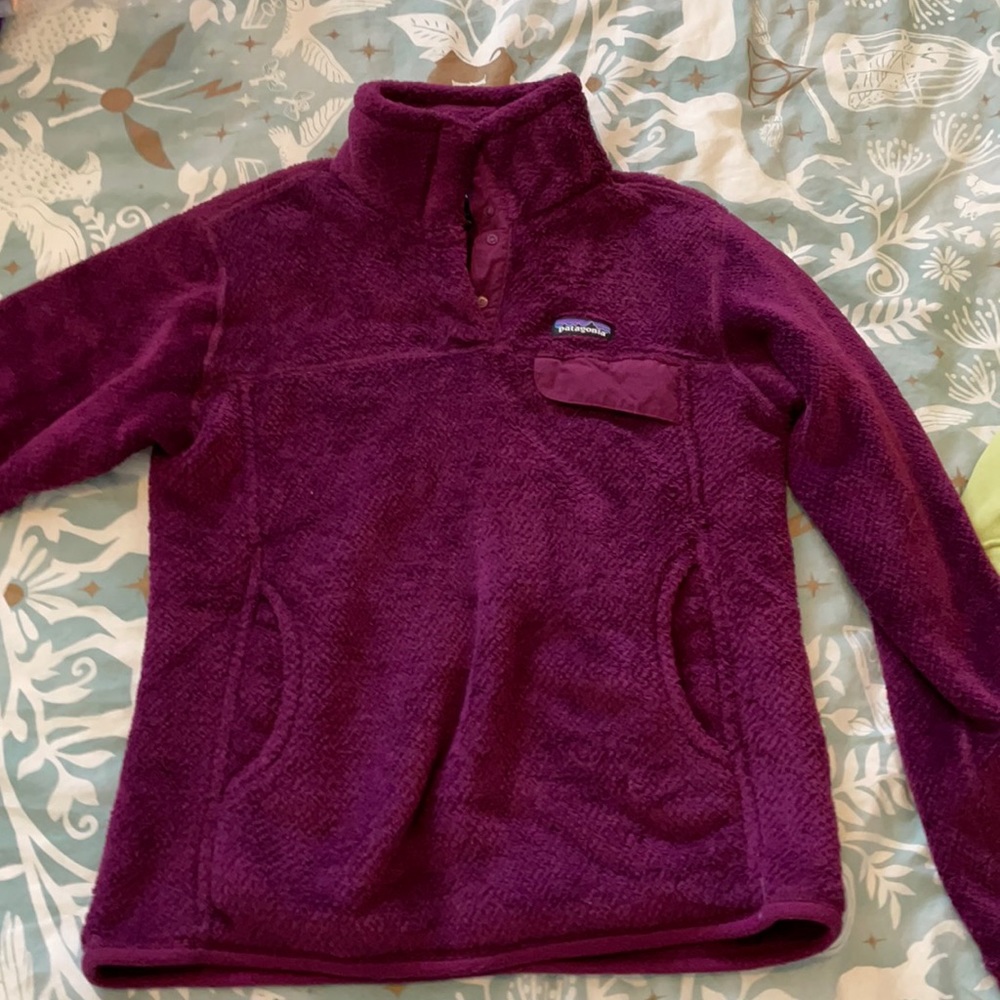 Patagonia Fleece Pullover; snap t synchilla!